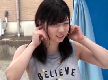 サークル友人でマジックミラー号に乗車→そのまま大きいオッパイ晒して中出しセックス開始巨乳素人美少女ナンパのエロ動画