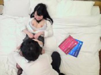 同僚男女がラブホテルで2人きりW始発出るまで精液注入FUCK！巨乳素人OL中出し盗撮のエロ動画