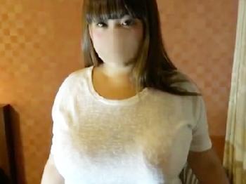 衝撃のMカップ!ポチャ巨大乳な素人娘が顔モザイクの条件でJAV出演を承諾W巨乳お姉さんパイズリのエロ動画