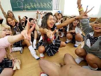 教師がAIKAって時点でヤバそうなギャルだらけの学園で精液枯渇する乱交巨乳女子校生美少女お姉さんMIRANO椎名そら麻里梨夏...