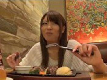 美ギャルとデートし、ハメ撮りセックス素人お姉さん顔射のエロ動画