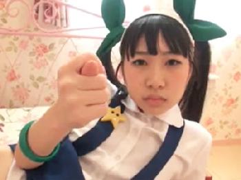 頭の弱い美形少女レイヤーとハメ撮り！無毛マンコに勝手に種付け美少女ロリコスプレパイパン中出しのエロ動画