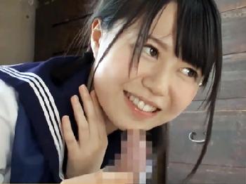 某アイドルグル―プに居そうな清麗女子校生がオッサン男性器で絶頂オーガズムイキ！美少女痴女顔射生田みくのエロ動画
