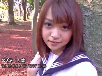 かわいい女子校生と待ち合わせしてハメ撮りFUCK素人美少女のエロ動画