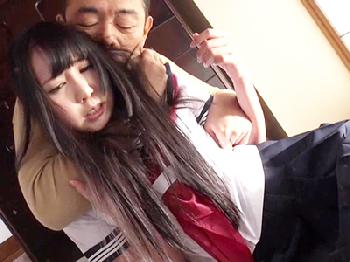 細美しい中年男の部屋に初恋女子校生が現れたので調教&男根鬼刺し巨乳美少女中出しのエロ動画