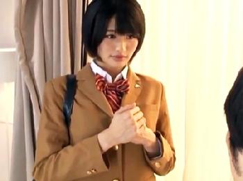 長身美脚女子校生がクラスメイトの男子に告られ即挿入W美少女M男顔射のエロ動画