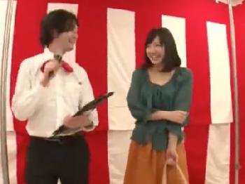 賞金目当てでゲームに参加→失敗してSEX罰ゲーム素人美少女ナンパのエロ動画