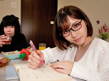 「ナマでもいいよ♥」彼女の妹と中出し性行為!女子校生美少女めがねのエロ動画