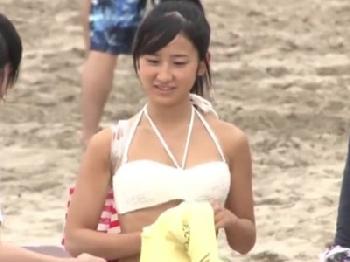 マッサージのハズが中出しされちゃった水着素人さんナンパのエロ動画