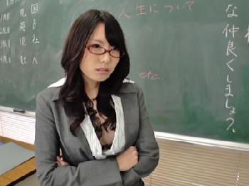 女性教師・看護師・OLシチュエーションのイジワルな美人が徹底的な射精管理女教師M男コスプレ看護婦パンスト有村千佳のエロ動画