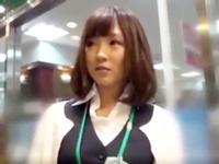 昼休みのオフィスレディをナンパしてサクッと休み時間パコ巨乳素人お姉さんOLのエロ動画