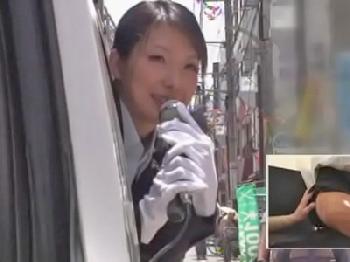 最近話題のギャラ3万のウグイス嬢、実は車内性交の業務もコミコミ価格お姉さんOL顔射のエロ動画