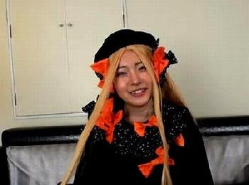 まだ顔にあどけなさが残る美形少女レイヤーがガッツリパコSEX撮り素人美少女ロリコスプレハメ撮りのエロ動画