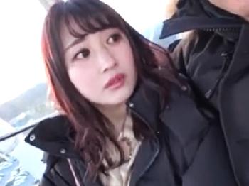 美巨乳の素人女子大生とデート後にラブラブハメ撮りFUCK美少女のエロ動画