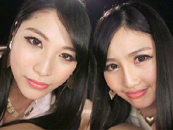 1本の男根を貪り喰らう痴女コンビによる驚異の丸呑みノーハンドバキュームフェラチオ!お姉さんのエロ動画