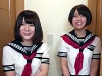 『ブルマ履いてるから見ていいよ』パンチラ防止のブルマに逆に猛烈興奮してしまいそのまま着衣ファック！素人女子校生美少女痴女のエ...