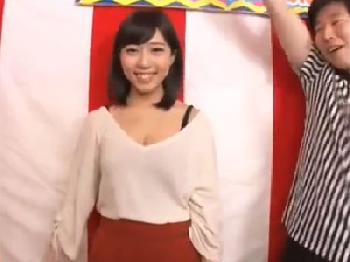エッチなエロ企画だと知りつつも乗ってしまい敗北したきれいなお姉さんがハメ展開でイキ顔披露素人ぶっかけのエロ動画