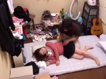 『やめてッ！やだッ』深酔いしたマダムを自宅に連れ込み否応なしに中出し素人人妻レイプのエロ動画