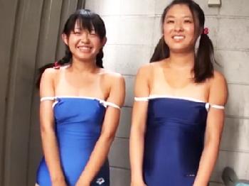 公園で発見した少女を誘拐して中出しする童顔コン親父美少女ロリパイパン3Pのエロ動画