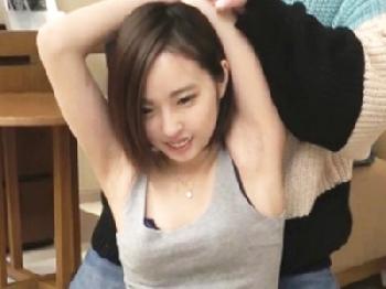 ナンパしたプロダンサーを目指す女子大生の高速腰振りで生中出し3連発！素人美少女ハメ撮りのエロ動画