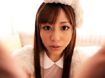 「ずっとあなたの事見てるからねっ？」美形少女が完全カメラ目線でキュートなイキ顔を披露W美少女顔射のエロ動画
