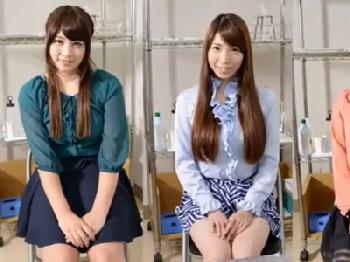 目隠し耳栓をした状態で見知らぬ男女2人が同じ部屋にいたらどうなるのか！？徹底検証した結果→巨乳素人お姉さん盗撮のエロ動画