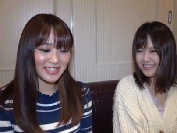 『3人でとか…初めて…』友人のSEXも見たことない素人2人とラブラブしながら濃密3P巨乳ハメ撮り乱交のエロ動画