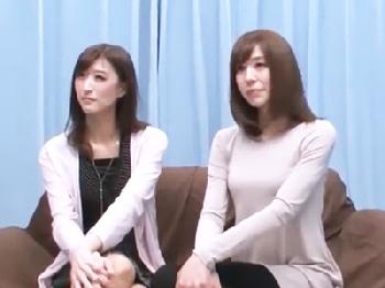 センズリ鑑賞だけのはずがお口でする事になってしまった若奥様たち素人人妻ナンパフェラ潮吹きのエロ動画