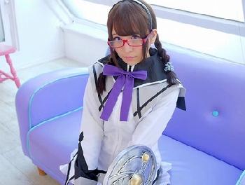 4Kで送る超美麗コスプレ!まどマギ・ほ〇らコスのめがねっ子とベタベタパコ美少女ロリ加藤ももかのエロ動画