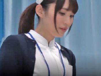 現役看護師がお悩み男性のイチモツを優しくおもてなし！素人お姉さん看護婦のエロ動画