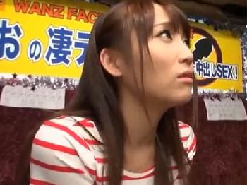 巨乳きれいなお姉さんの倉多まおが素人男根を凄い性テクであっけなく処理フェラ手コキパイズリのエロ動画