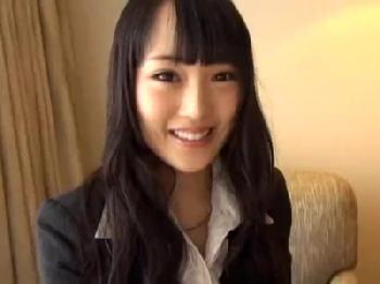 売りさばきに来たランジェリーにエロ染みを付ける目的で美しい乳房OL（22）と生ファック巨乳素人お姉さん中出しのエロ動画