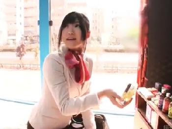 彼氏と別れてからHしてなくて寂しいという美形少女オフィスレディのパンスト破いてズボボW素人美少女ハメ撮りのエロ動画