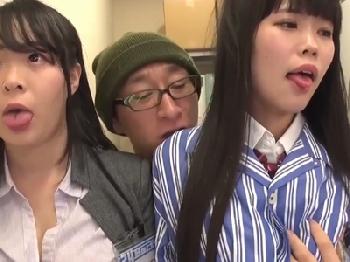 コンビニアルバイトの美形少女も高飛車な女社員もみんなまとまめてタイムストップ強姦!巨乳人妻コスプレレイプ3Pのエロ動画