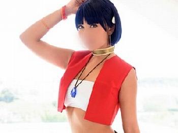 フォロワー2万人超！ふしぎの●のナディアコスのレイヤーと顔面射精オフパコ巨乳素人コスプレ顔射ハメ撮りのエロ動画