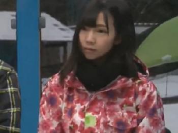 ゲレンデでナンパした素人マンコにたっぷり中出しW美少女のエロ動画