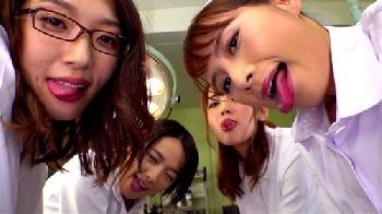 エロチック看護師のおねえさん達が観ている貴方を隠語で責め立てる！お姉さんオナニー看護婦のエロ動画