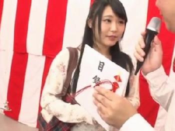 『んぐぐ！ぁあダメぇ！』賞金に目がくらんだ素人さんが激ピスアヘ顔イキ巨乳パイパンのエロ動画