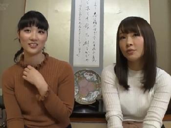 『ぇ…これムリかも…』タオル1枚で男湯でミッションをこなす素人2人巨乳お姉さん盗撮のエロ動画