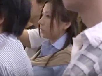 痴漢に満員電車で目を付けられてメッタメタにぶっかけ性的暴行されるオフィスレディ巨乳OL顔射イラマチオレイプ横山みれいのエロ動...