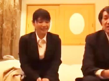 新人OLとベテラン上司がラブホテルで二人きりになったら…検証映像がこちら素人中出し盗撮のエロ動画