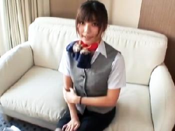 黒パンティストッキング美脚がエロい現役CAさんとホテルでハメ撮りパコ素人お姉さんパンスト顔射のエロ動画