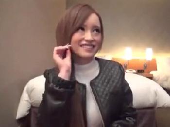 『挿れてくださぃ…』スタイル抜群な美形お姉さんとホテルで濃密ハメ！巨乳素人ギャルハメ撮りのエロ動画