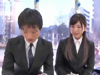 入社一年目の新人オフィスレディに仕事以外も教えちゃう上司巨乳素人美少女OLのエロ動画