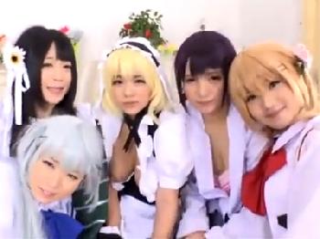 Hなゲームで欲情して性的興奮を抑えきれなくなり本番ファックする女性上司と部下巨乳素人お姉さんOL中出しのエロ動画