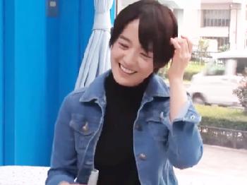 巨大乳房ショートヘアな素人娘をナンパ→まんまと中出し頂きましたW巨乳お姉さんのエロ動画