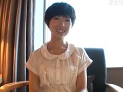 おかっぱ頭の素人娘がおマンコくぱぁして肉棒を求める巨乳ハメ撮りぶっかけのエロ動画