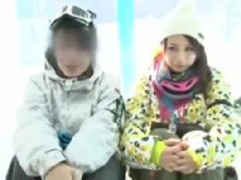 マジックミラー号で彼氏に内緒で彼女を寝取って中出しフィニッシュ素人お姉さんのエロ動画