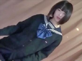 白パンツの超純粋そうな女子校生がまさかの援助交際パコ素人美少女ロリのエロ動画
