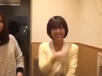 相席屋でゲットした素人娘を自室に連れ込み中出し！お姉さんのエロ動画